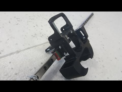 Доработка оси X 3D принтера Tevo Tornado. Рельсы, новый обдув.