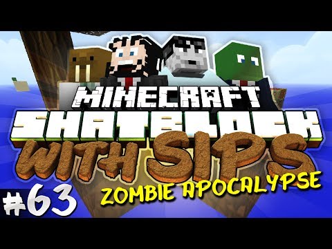 Minecraft: Skyblock with Yogscast Sips #63 - Zombie Apocalypse!