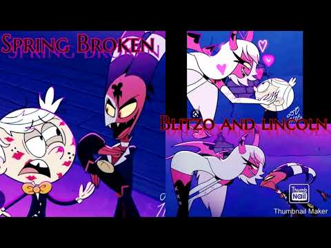 ROMAIN WORLD/ HELLUVA BOSS - SPRING BROKEN [ BLITZO AND LINCOLN ] RESIDENT DEMON LUNA - ANIMATION