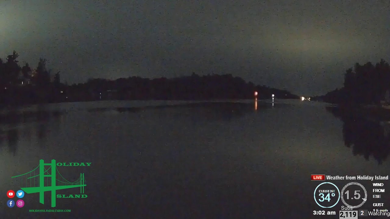 Relaxing views of the 1000 Islands Bridge Alexandria Bay, NY