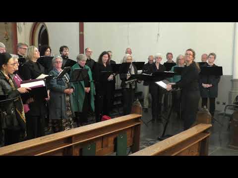 Mit Fried’ und Freud’ ich fahr dahin   Johannes Brahms  Cappella Breda in de Broederenkerk Deventer