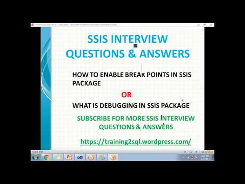 HCL SSIS Interview Questions