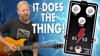 Video thumbnail for I'M NOT GOOD ENOUGH FOR THIS PEDAL! - Missing Link Audio AC/OD - "Red Hot Rusty Razor Blade Tone" by 60 Cycle Hum