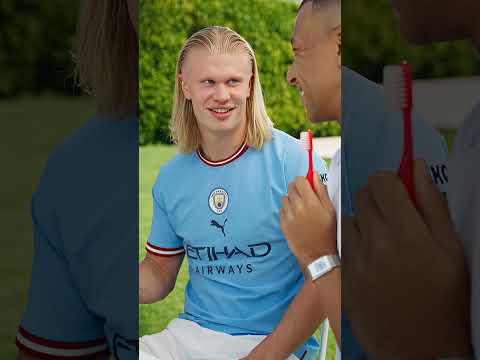 MBAPPE was too smart for his own good  #haaland #funny #football #mbappe 152