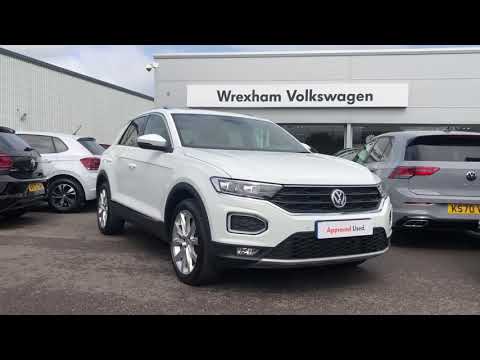 Volkswagen T-Roc 4M 2.0 TSI Pure White Used Car | Wrexham Volkswagen