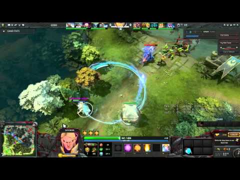DOTA2:INVOKER FIRST BLOOD