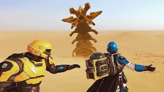 Yes... you can take down a Hive Lord in 2 minutes in Helldivers 2