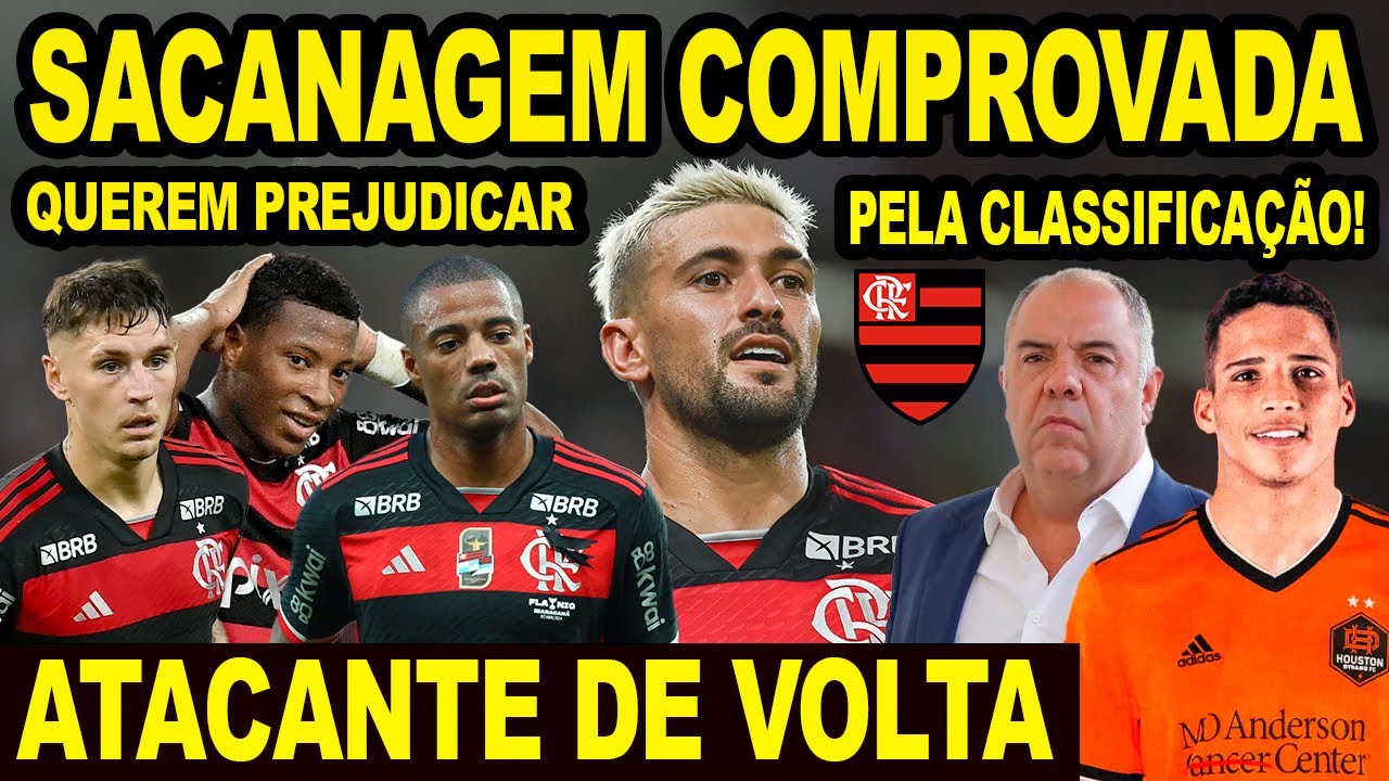 SACANAGEM COMPROVADA COM FLAMENGO! TITE CONVERSA COM GABIGOL! ATACANTE ESTÁ DE VOLTA AO MENGÃO! E+