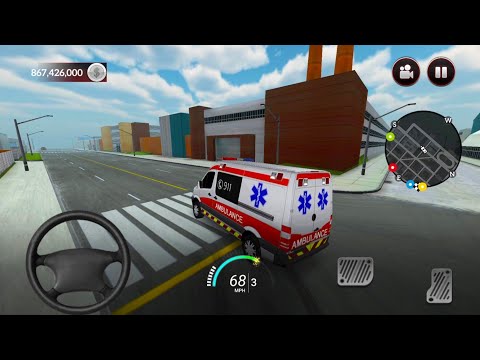 Ambulance Drive Simulator - Drive For Speed - Car Games! Android Gameplay