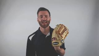 Video thumbnail: *BLEM* Wilson A2K 11.75" Baseball Glove: WTA2KRB20D33