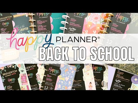 Happy Planner 2024 Back to School Release | New Teacher Planners & Sticker Books | Unboxing