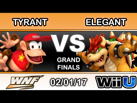 WNF 1.5 - Tyrant (MK, Sheik, Diddy) vs Elegant (Luigi, Bowser) Grand Finals - Smash Wii U