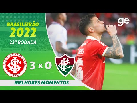 Gols e lances de Internacional x Fluminense