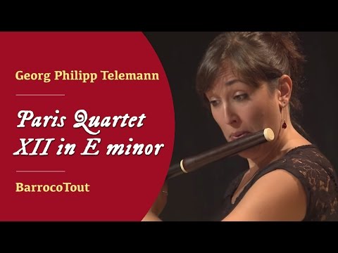 BarrocoTout - Paris Quartet XII in E minor (G.P.Telemann)