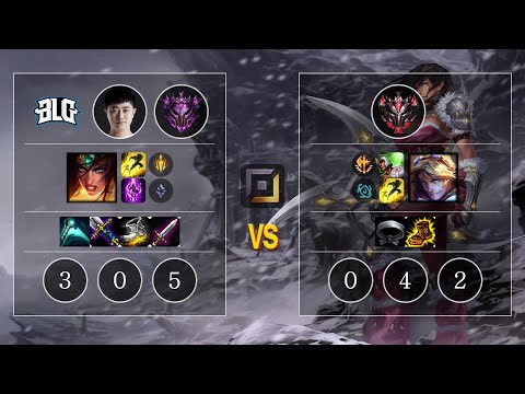 BLG Jinjiao Sivir vs Ezreal Bot - KR Master Patch 10.11