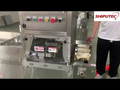 Margarine cup filling machine