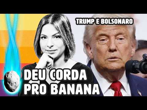 DANIELA LIMA: TRUMP ASSINOU O CR1ME DE EDUARDO BOLSONARO | PLANTÃO