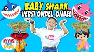 Download lagu Baby Shark versi Ondel Ondel Betawi | Airriu Juragan Ondel Ondel ✿ Uyyus fun video mp3