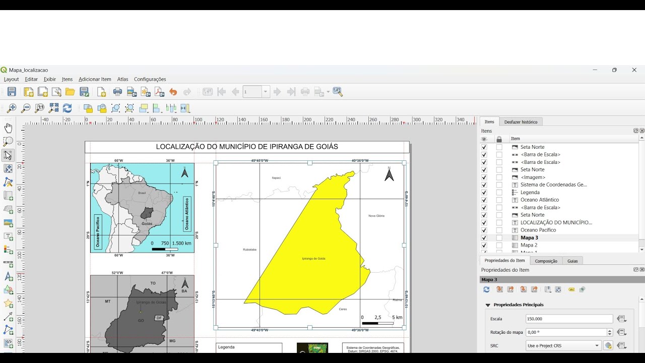 Encontro síncrono 09/05/2025 - FIC Geoprocessamento Básico no Software QGIS (2025/1)