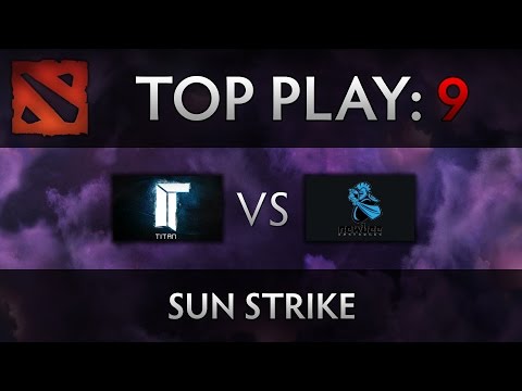 Dota 2 TI4 Top Play - Titan vs Newbee - Sun Strike