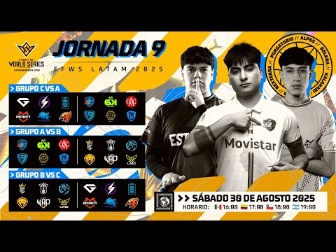 ¡Jornada 9 FFWS 2025! 🔥 | FFWS LATAM 🏆