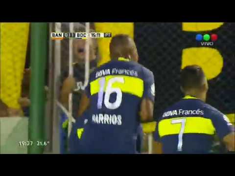 Gol de Benedetto (0-1) / Banfield 0-2 Boca Juniors - Fecha 15 Torneo Argentino 2016/17