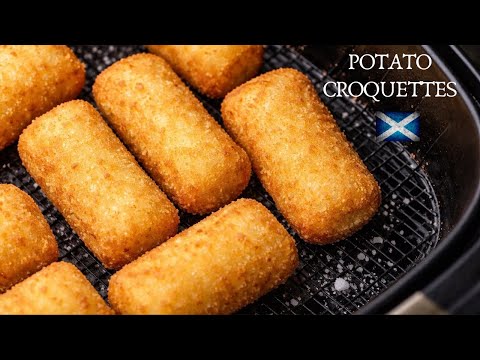 Classic Potato Croquettes | Potato Side | Air Fryer or Fry in oil