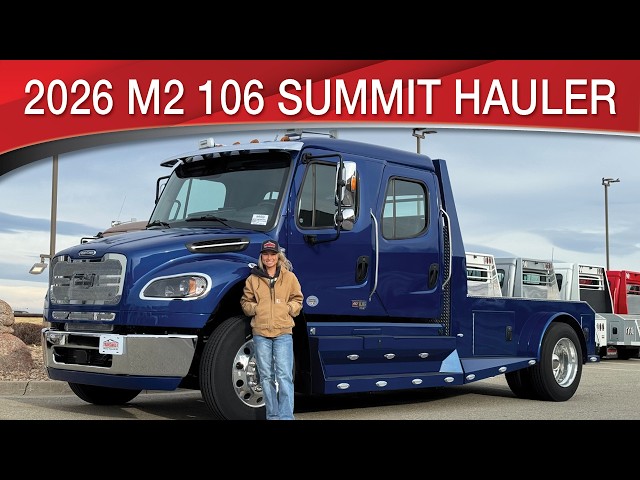 Preview image of The Best Truck For Towing The 2025 Freightliner M2 106 Plus Model Summit Hauler youtube video