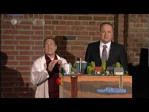 Dennis Knossalla im Knoff-Hoff-Versuch Fracking