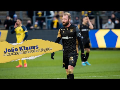 Post Match Interview Royal Union Saint-Gilloise - STVV | João Klauss | STVV