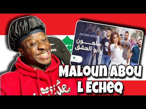Najwa Karam - Maloun Abou L Echeq - (Video Clip) 🇱🇧❤️ REACTION