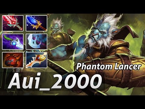 Dota 2 Scepter Phantom Lancer with Talent Tree cancer gameplay by Aui 2000 7 00
