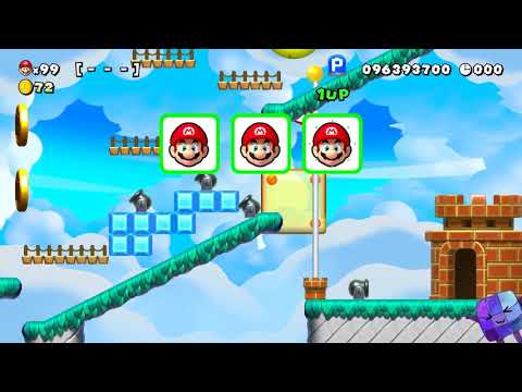 Super Mario Maker 2 🔧 Endless Challenge 3425 - 3432