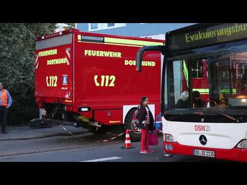 Pressekonferenz zur Evakuierung des „Hannibal 2“ in Dortmund-Dorstfeld