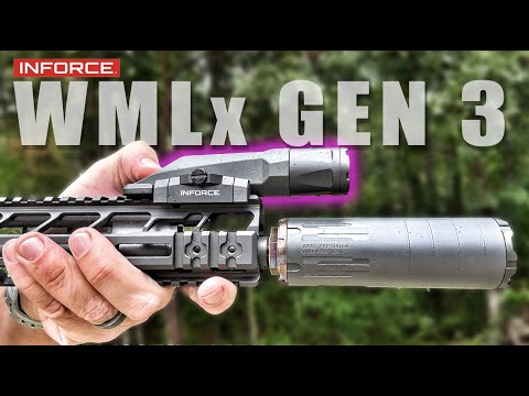 Inforce WMLx + IR. Gen 3 Rifle Light
