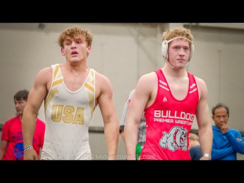 160 – Nicholas Tattini {G} of Elite Athletic Club WE vs. Landon Boe {R} of Indiana Outlaws