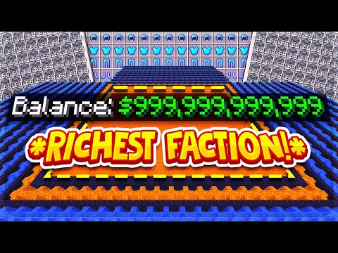 JOINING THE #1 MOST *INSANELY* RICH FACTION | Minecraft Factions | Minecadia
