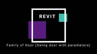 Revit Tutorial - Double Door Family (Swing door)