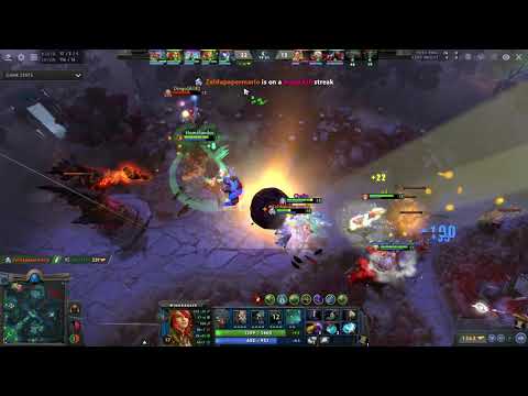 Dota 2 New item Ironwood Tree in action