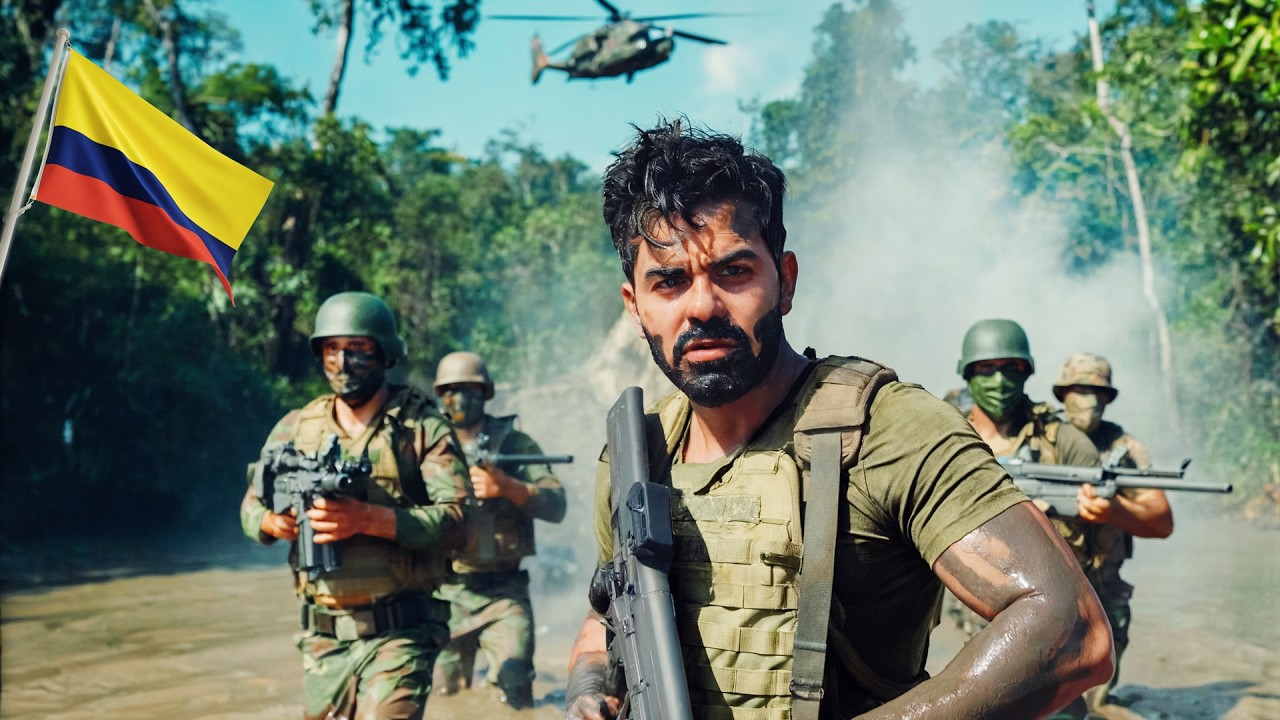 I Survived the World’s Toughest Military Training - Colombia 🇨🇴