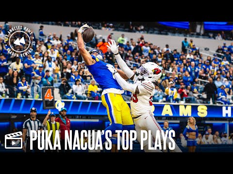 Puka Nacua's Top Plays From The 2025 Season