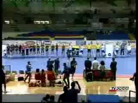 PDO Salerno - WHC Vardar 16-35 (primo tempo)