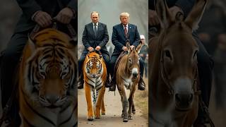 Donald Trump and Vladimir Putin AI generated video #ai #artificialinte