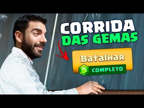 DICAS PARA GANHAR RAPIDAMENTE A CORRIDA DE GEMAS NO CLASH ROYALE