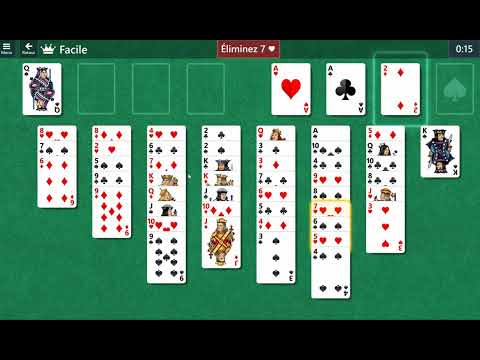 FreeCell daily of the 22/04/23 Microsoft Solitaire Collection solution
