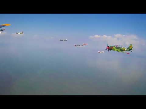 Warbird Mass Arrival at OSH - Part 2