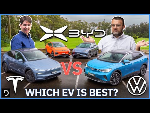 Thumbnail for Tesla Model Y v BYD Sealion 7 v Xpeng G6 v Volkswagen ID.4 Comparison by XPeng