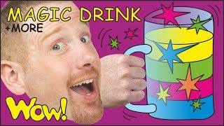 Magic Drink Stories for Kids + MORE | Learn English Steve and Maggie | Story Time Wow English TV