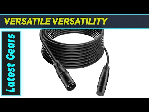 Best FOD-EXAZY DMX XLR Cable: Essential for DJs, Studios & Live Sound!