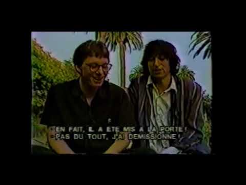 R.E.M. 1985 Summer - 'MusiCalifornia', France (News report feat. interview with PB & MM)